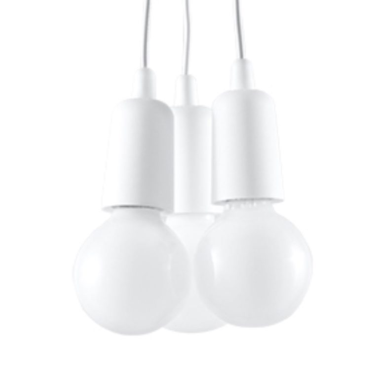 Hanglamp DIEGO 3 wit