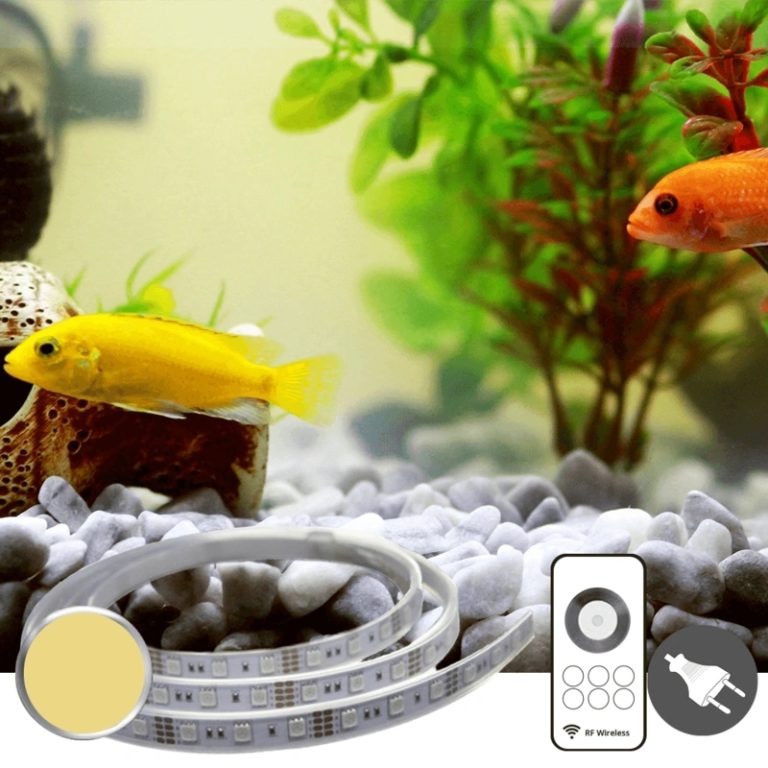 100 t/m 150 cm warm wit complete set aquarium led strip