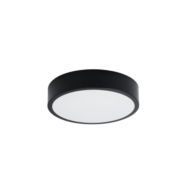 Plafondlamp ONYX 30 zwart LED 3000K