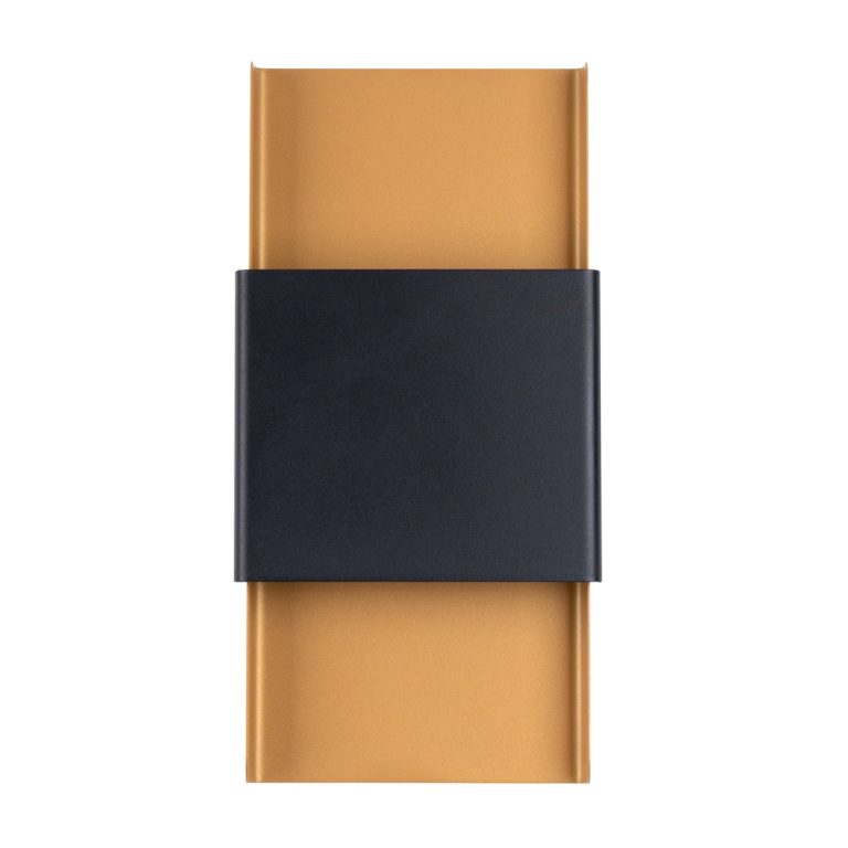 Wandlamp DURLIN goud/zwart
