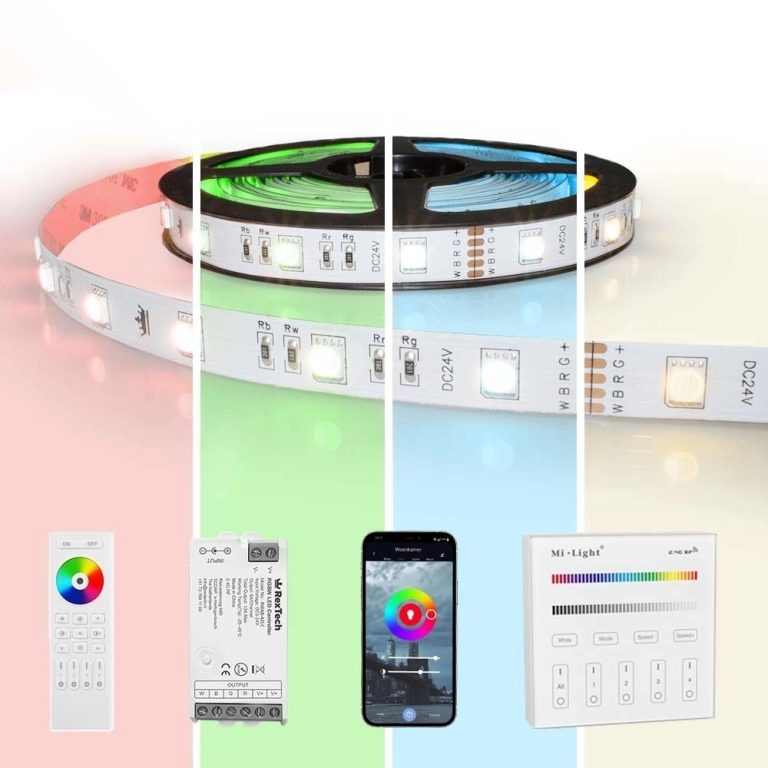 17 meter RGBW led strip complete set – basic 612 leds