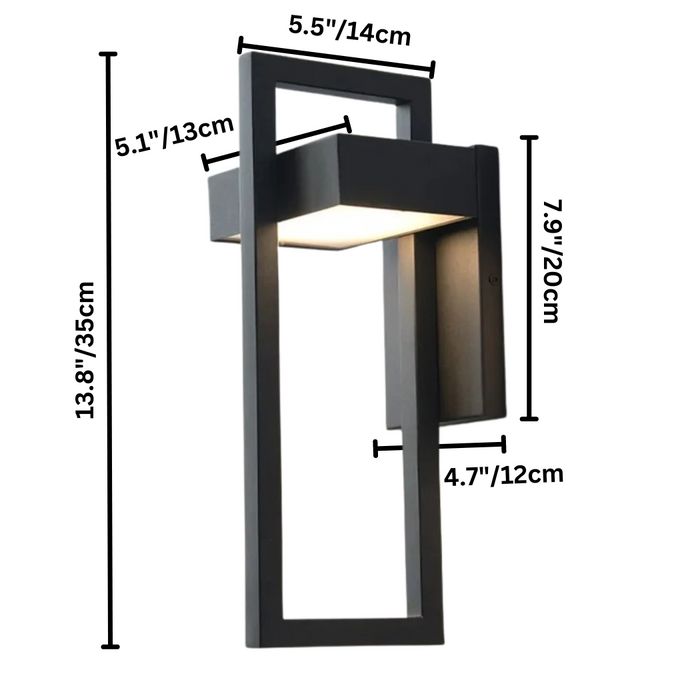 Moderne Wandlamp Buiten