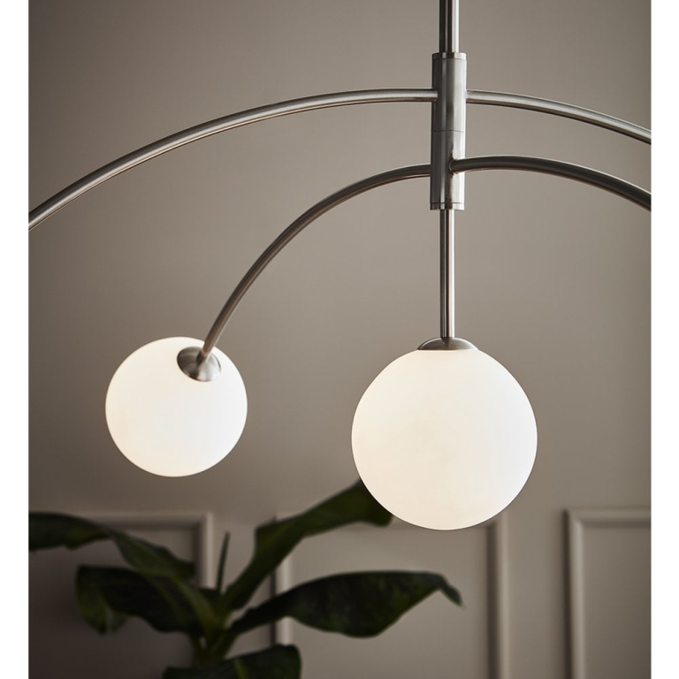 Markslojd – Heaven Hanglamp Staal / Opaal