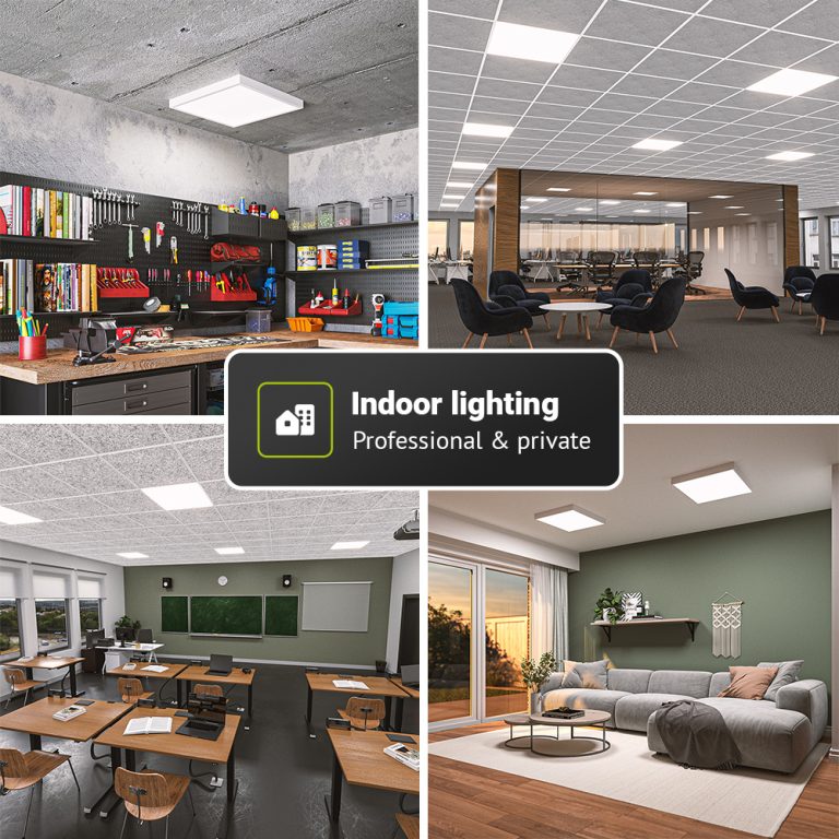 LED Paneel – 60×60 cm – 18/25 Watt – 4500 lumen – 180 lumen/watt – 6500K daglicht wit – UGR22 – Flikkervrij – Incl. Philips Xitanium Driver – 5 jaar g