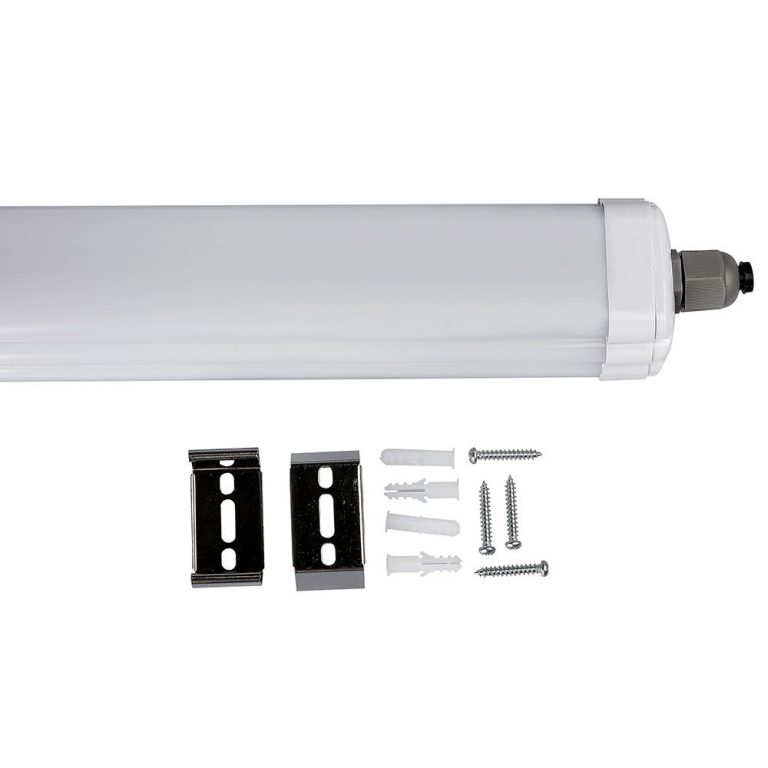 6-pack LED Armatuur – IP65 Waterdicht – 150 cm – 48W – 5760lm – 6500K Daglicht wit – Koppelbaar