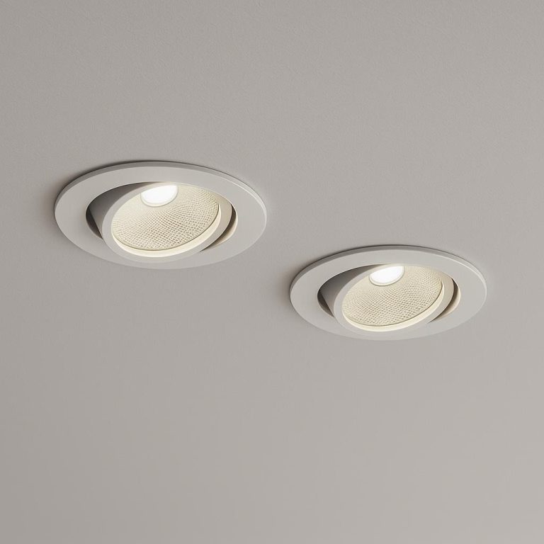 Set van 2 Inbouw Ledspot Oslo, 6 Watt, IP44