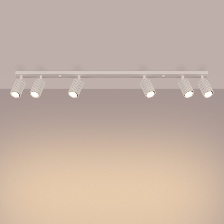 Plafondlamp KARBON 6L beige