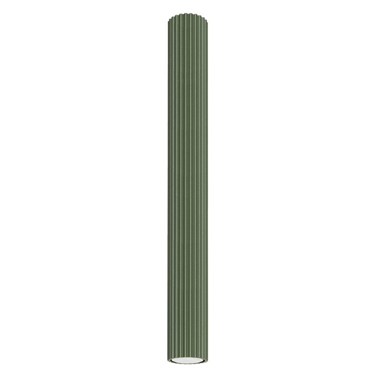 Plafondlamp KARBON 60 olijfgroen