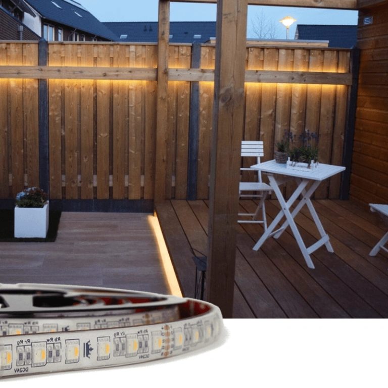 3 meter RGBW led strip voor buiten losse strip