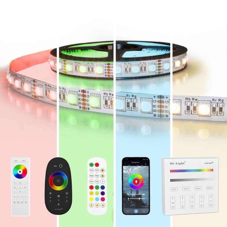 5 meter RGBW led strip complete set – premium 360 leds