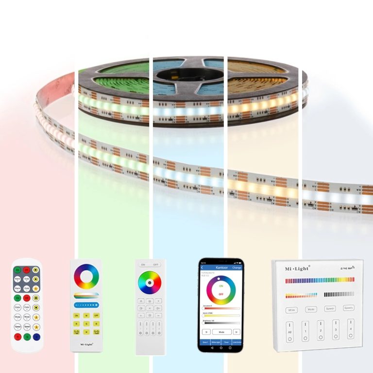 8 meter RGBWW led strip prime met 840 leds p/m – complete set
