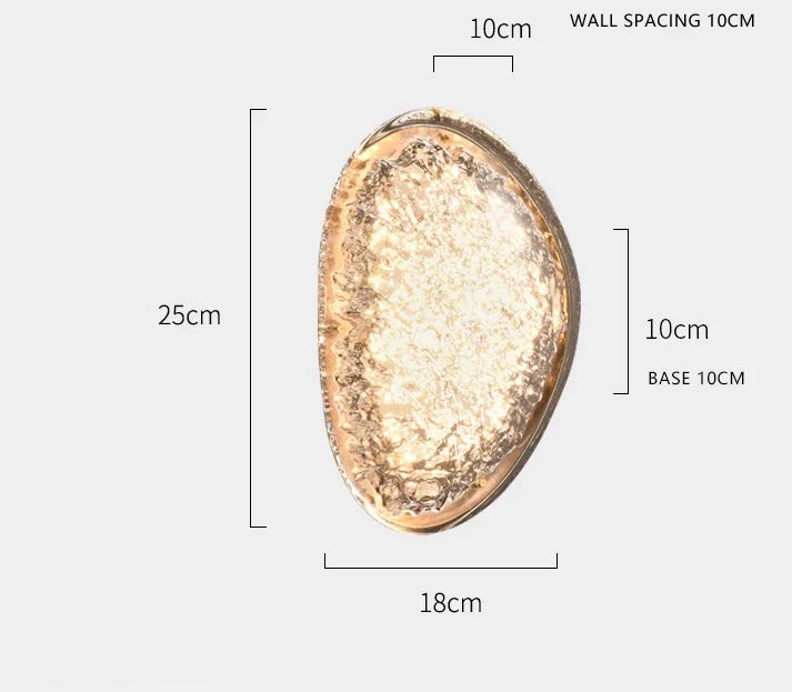 LUXARÉ CrystalEdge Wandlamp
