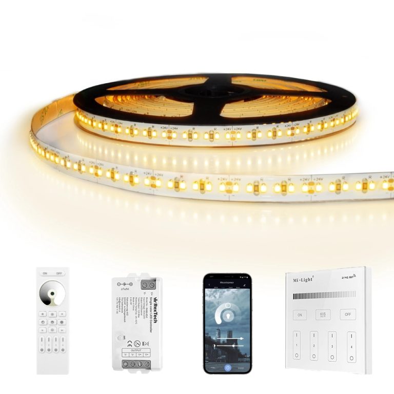 15 meter led strip warm wit pro – complete set