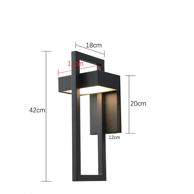 RetroLux Vintage Buitenwandlamp