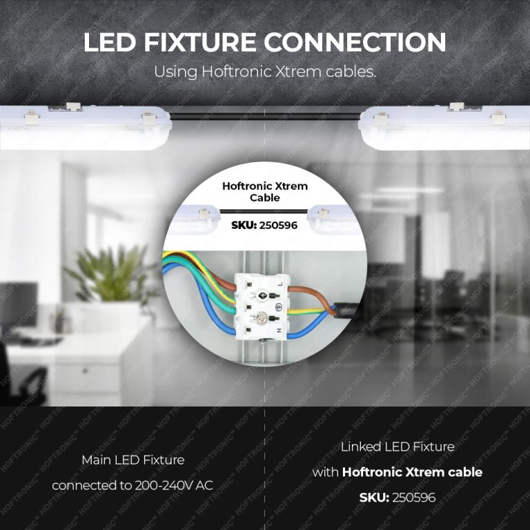 LED T8 TL armatuur IP65 120 cm 4000K 18W 2520lm 140lm/W Flikkervrij koppelbaar